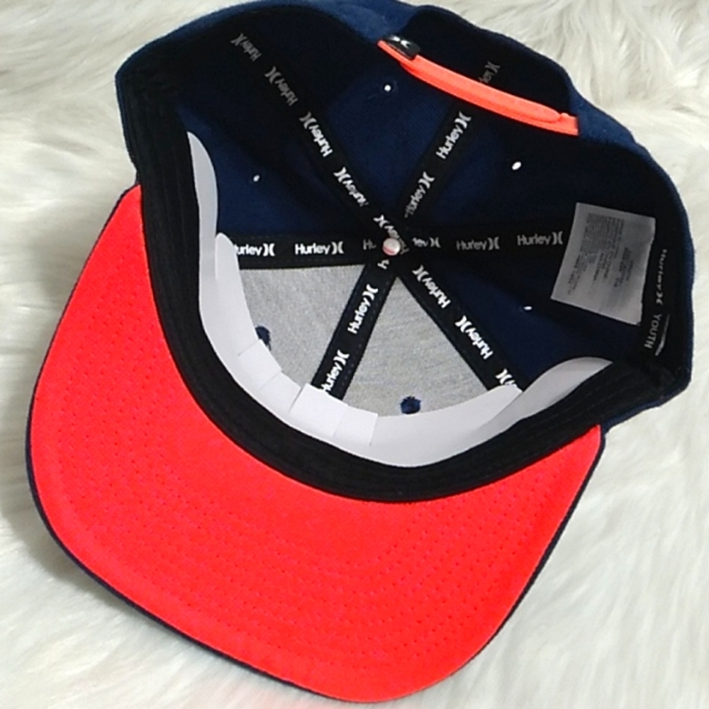 NWT Hurley Youth Snap Back Hat HTF In New Condition - Picture 9 of 14